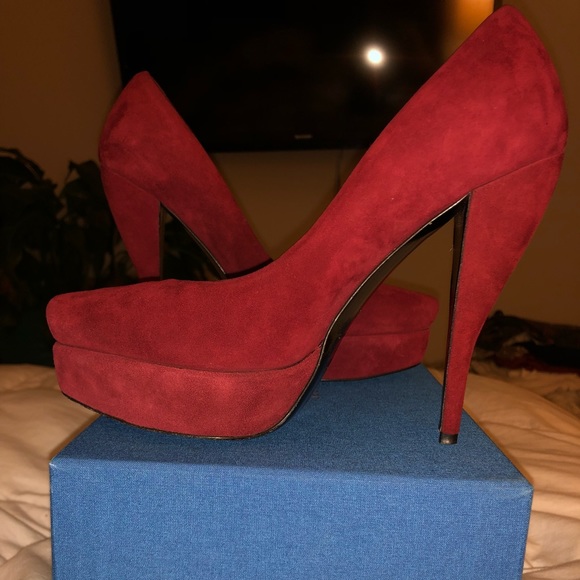 Edmundo Castillo Jo Suede Platform Pump - Picture 4 of 8